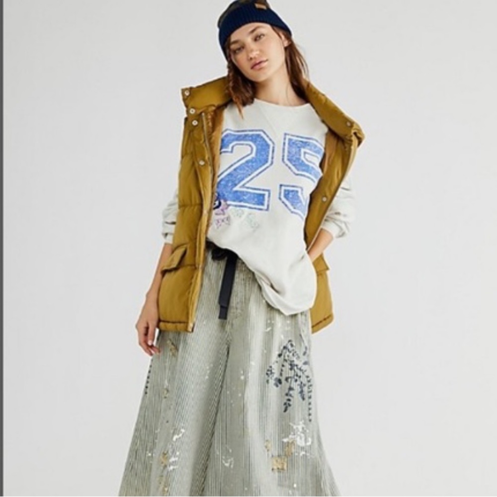 Free People Over and Out Pullover NWT